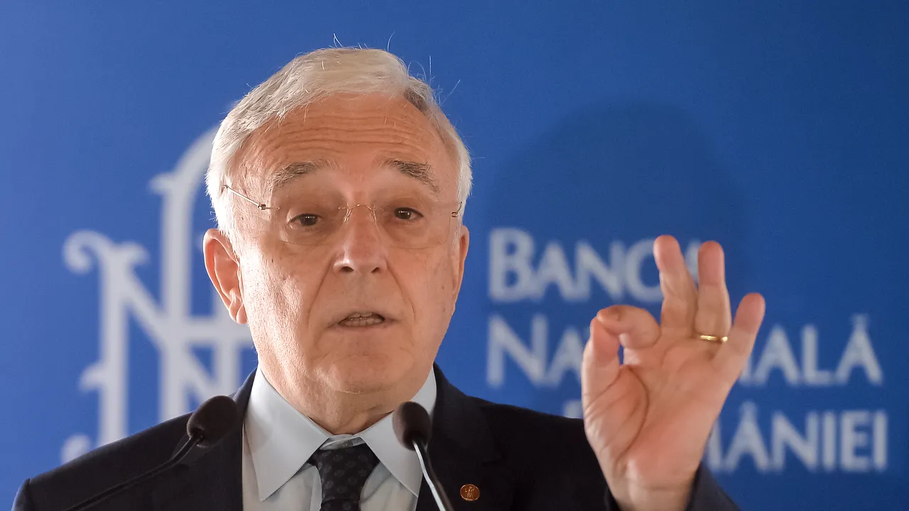 Guvernatorul BNR Mugur Isărescu a investit 1,66 milioane lei şi 14.089 euro în titluri Fidelis