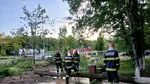 Avarie puternică în Drumul Taberei: Conducta principală de apă rece s-a spart