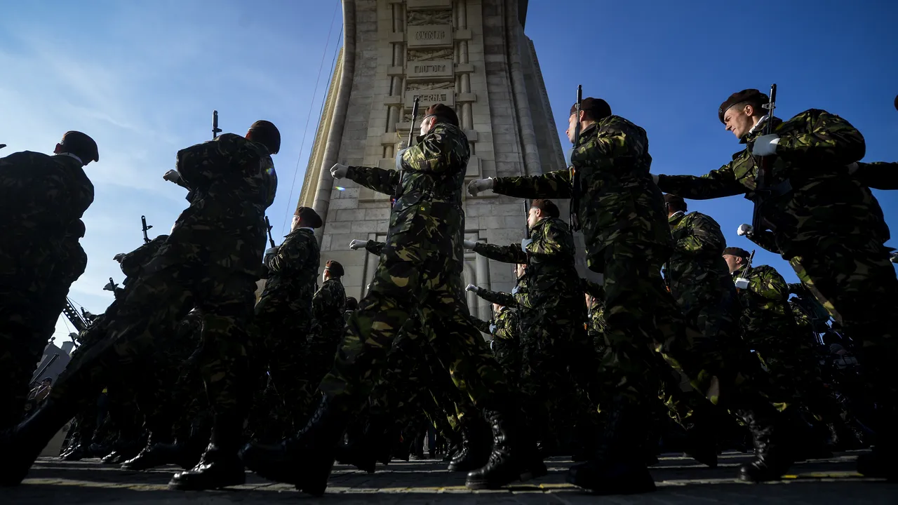Repetiţia generală pentru Parada Militară Naţională, reprogramată